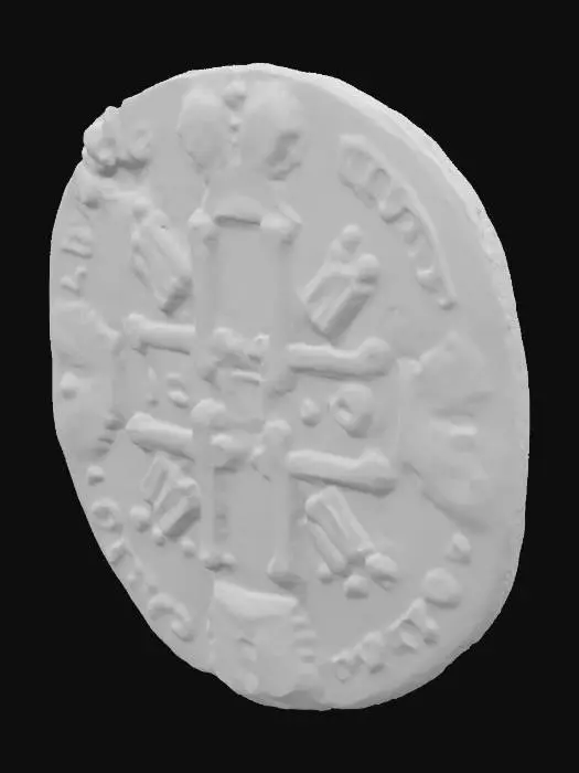 3D model for Russian Imperial Coin 1729