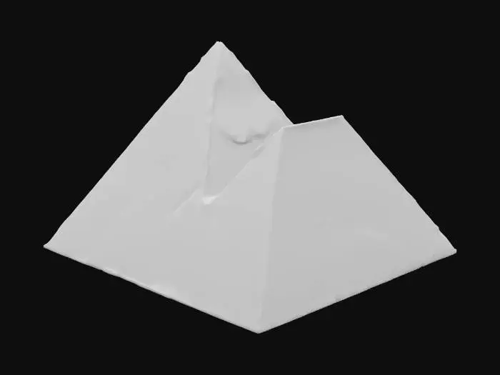 3D model for Mountain Peaks