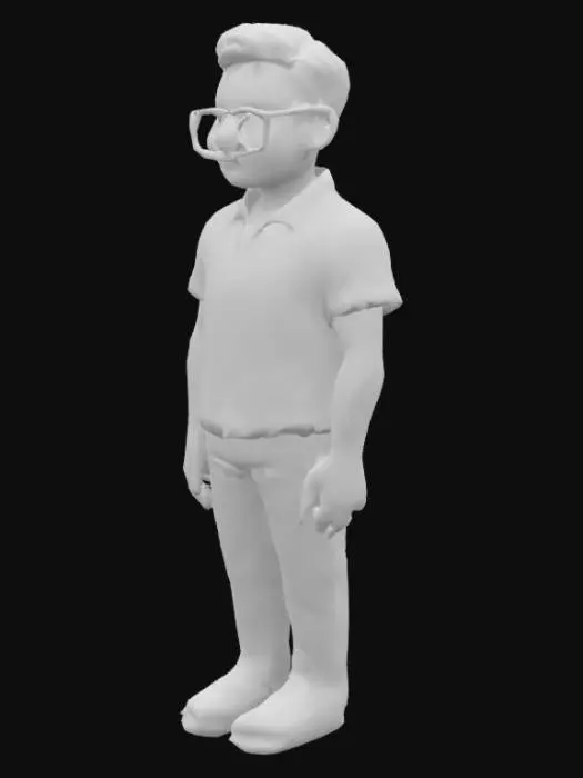 3D model for Green Shirt Kid