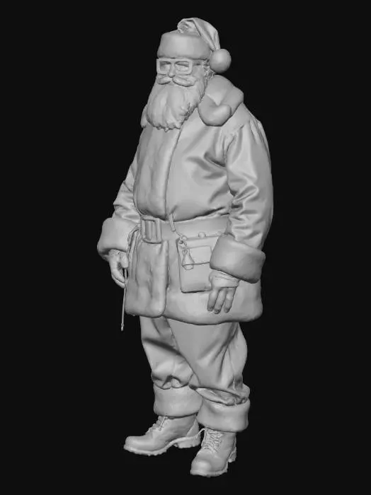 3D model for A realistic reimagining of Santa Claus as an industrial engineer.
Elderly man with a white beard, wearing a heavy red coat with fur trim.
Leather gloves, tool belt, goggles resting on head.
Sturdy boots, practical clothing, realistic proportions.
No magic elements, grounded industrial design.
Single character 3D model, neutral standing pose.
Highly detailed clothing folds, fabric textures, realistic materials.
Clean topology, game-ready asset, no background.
, #Christmas2025#