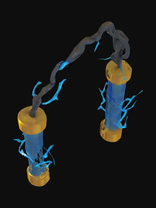 3D model for Electric Nunchaku Jay