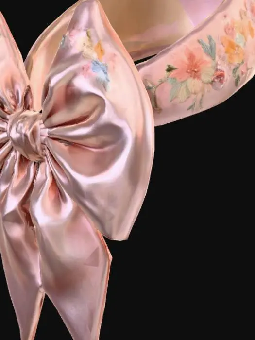 3D model for Floral Elegance Headband
