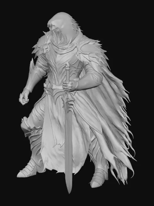 3D model for Emberbound Knight