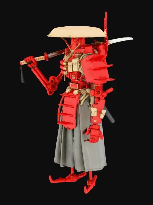 3D model for Samurai Bot