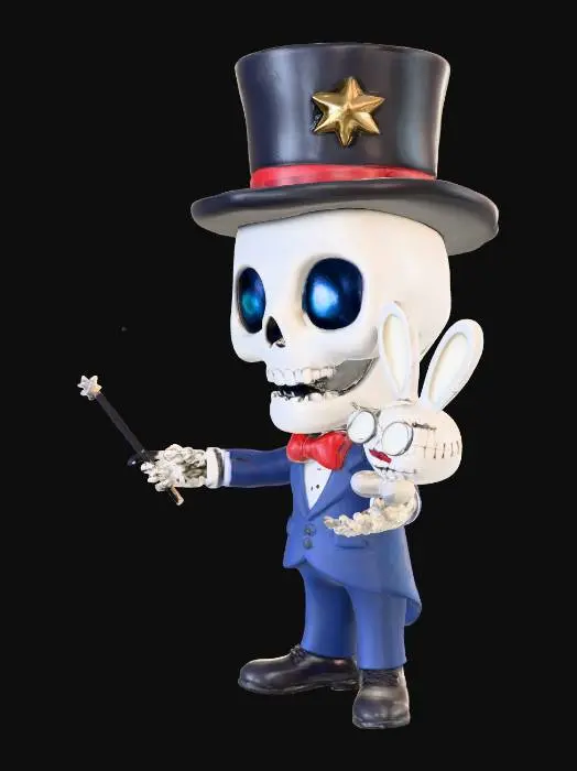 3D model for Magic Skeleton Show