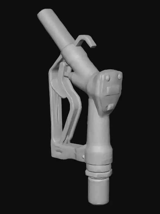3D model for Pipe-mounted spray gun