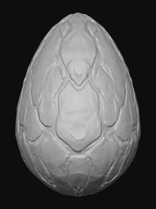 3D model for Lava Egg