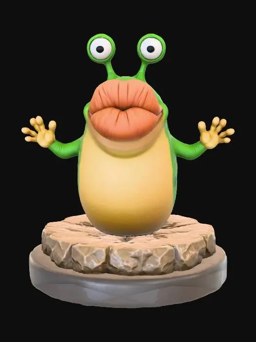 3D model for Slippery Smiles