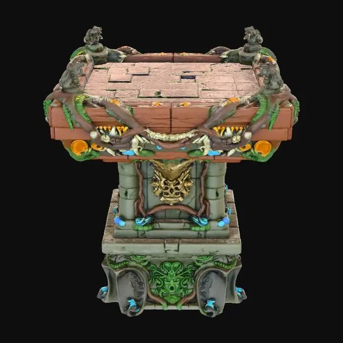 3D model for Forgotten Chessboard in the Jungle