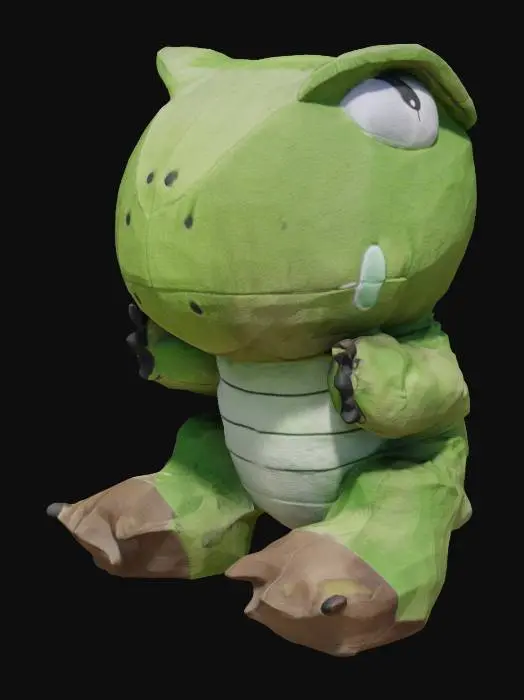 3D model for Dino Cuddle Plush