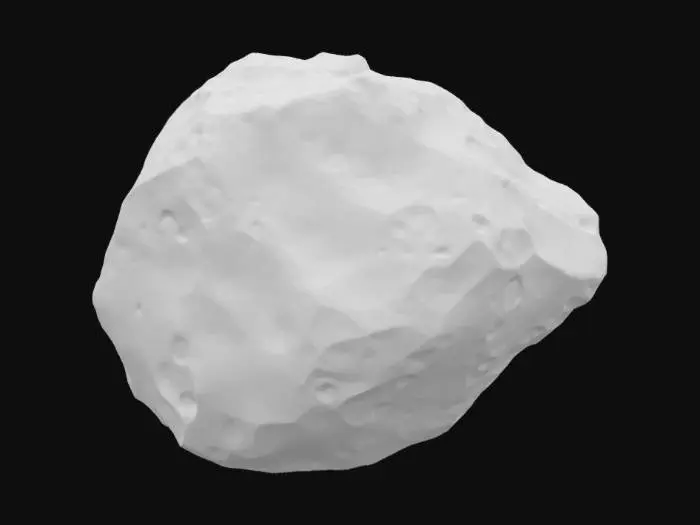3D model for Meteorite Chunk for Jurassic island my Roblox game