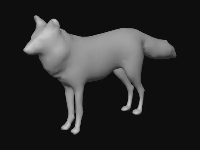 3D model for Dhole