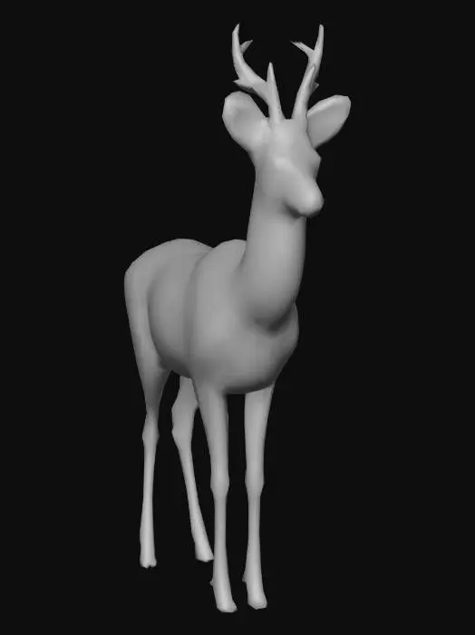 3D model for Graceful Stag