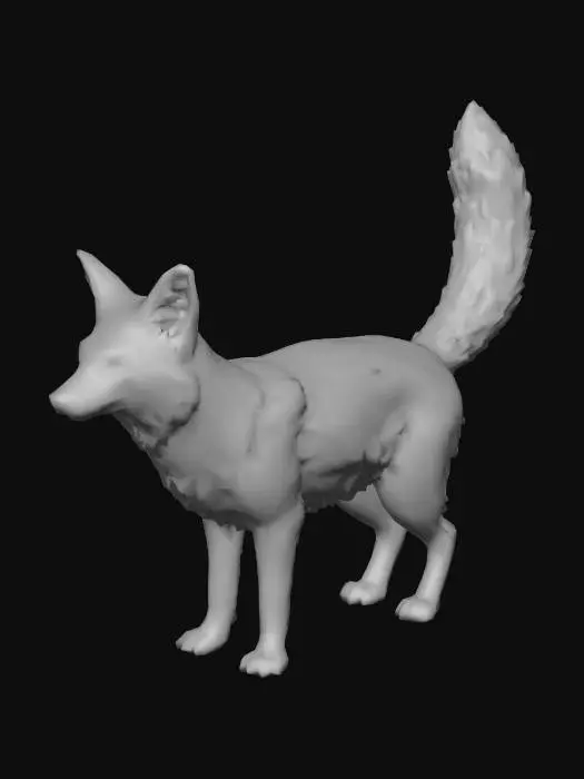 3D model for Island_Fox