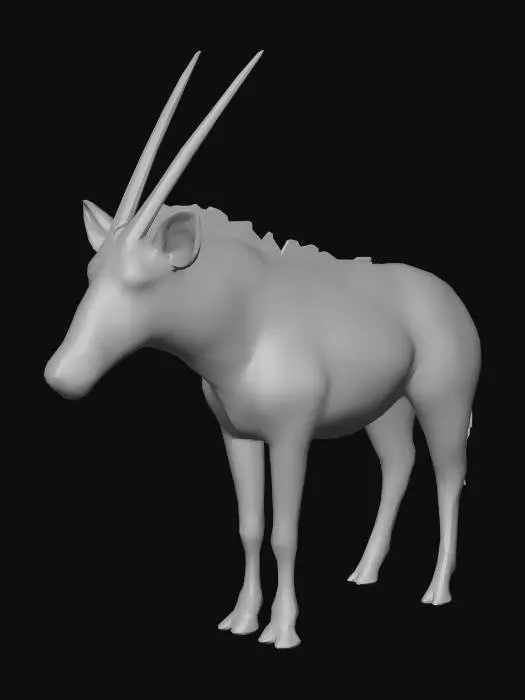 3D model for Oryx-Hyena-Okapi
