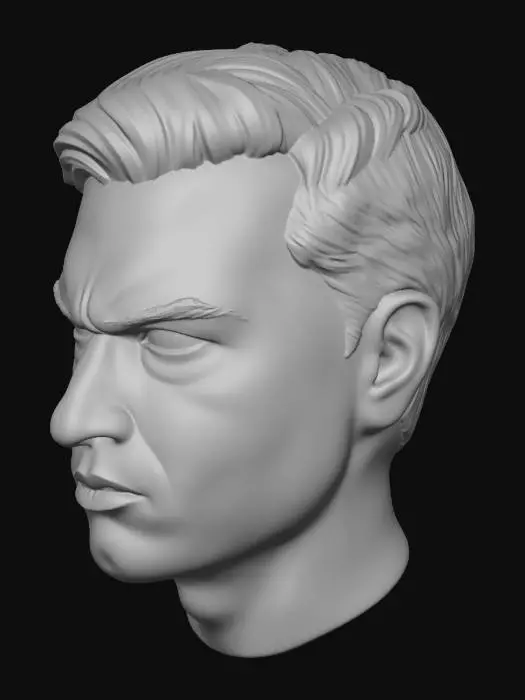 3D model for Unyielding Gaze