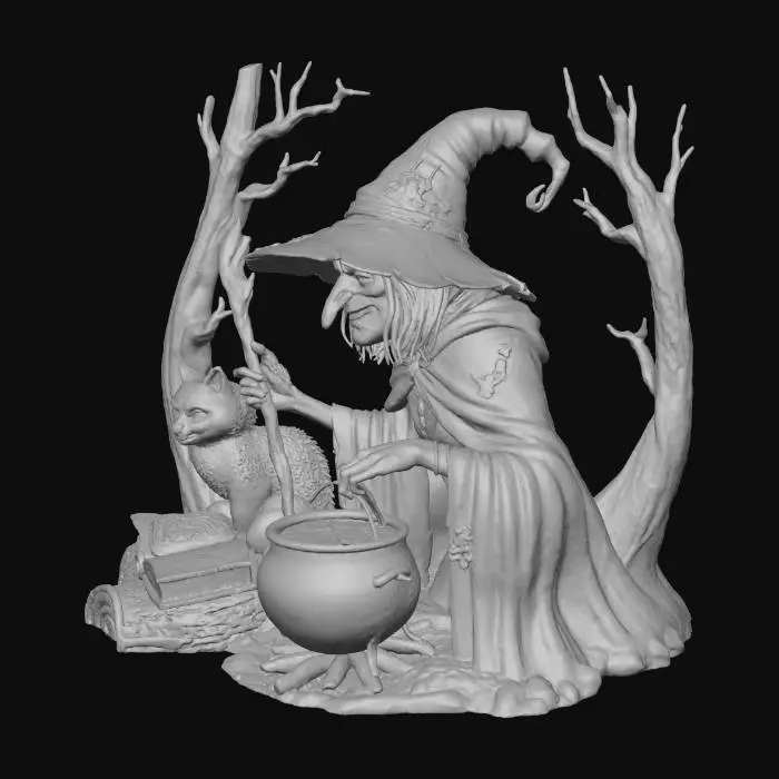 3D model for Witch's Brew in the Moonlight