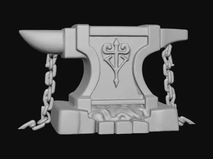 3D model for Crimson Forge Binding Altar