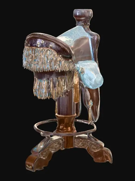 3D model for Western Saddle Elegance,
