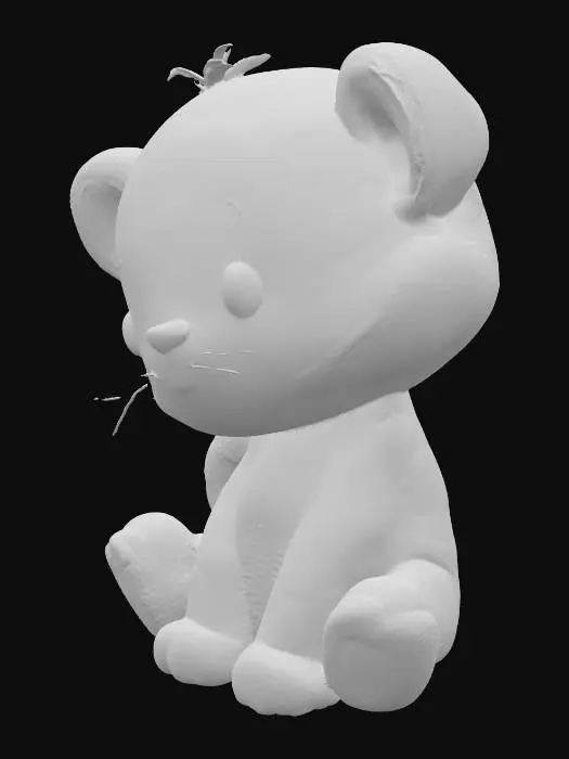 3D model for Tiger Cuddle Paws