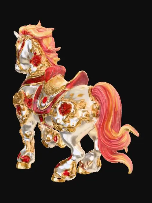 3D model for Regal Glory, #PBR#