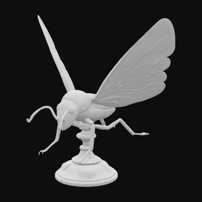 3D model for Vintage Brass Beetle Sculpture