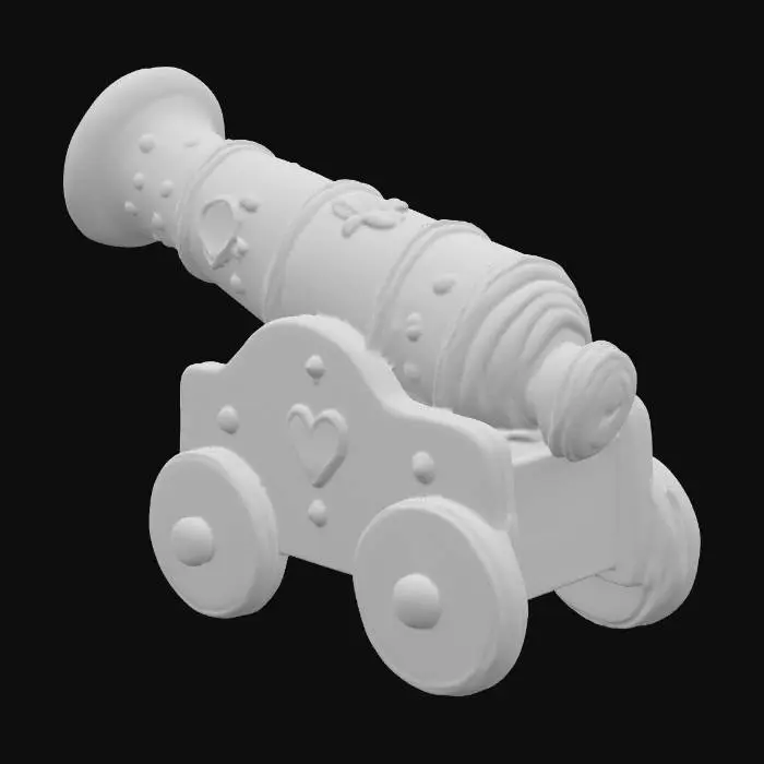 3D model for Love Cannon