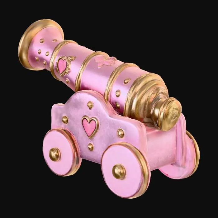 3D model for Love Cannon