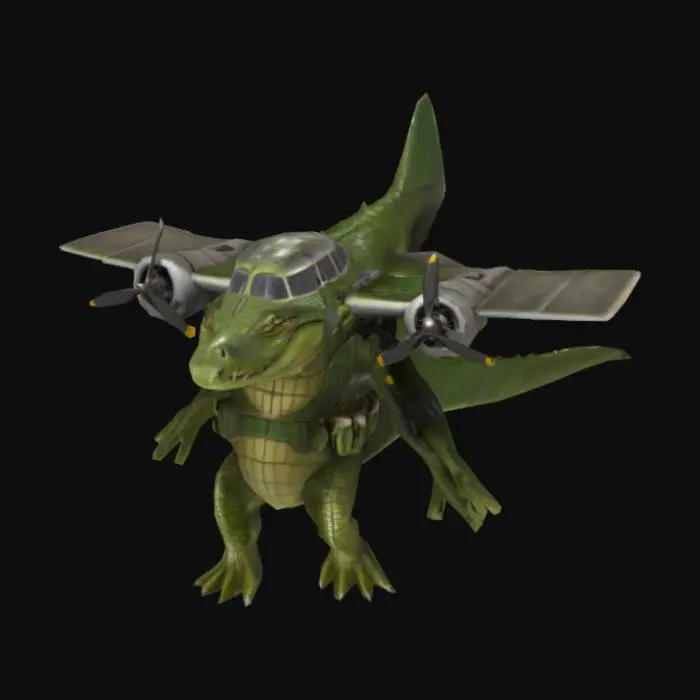 3D model for Airborne Alligator Hybrid
