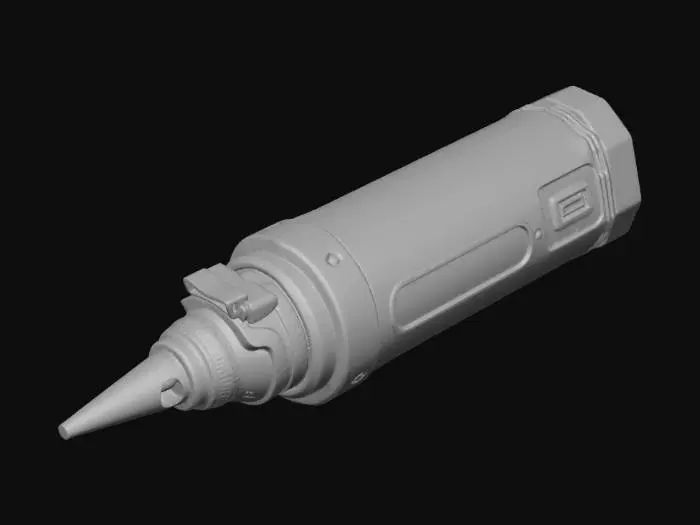3D model for Sci-fi sealant resin tube, crafting material.
GLACIES