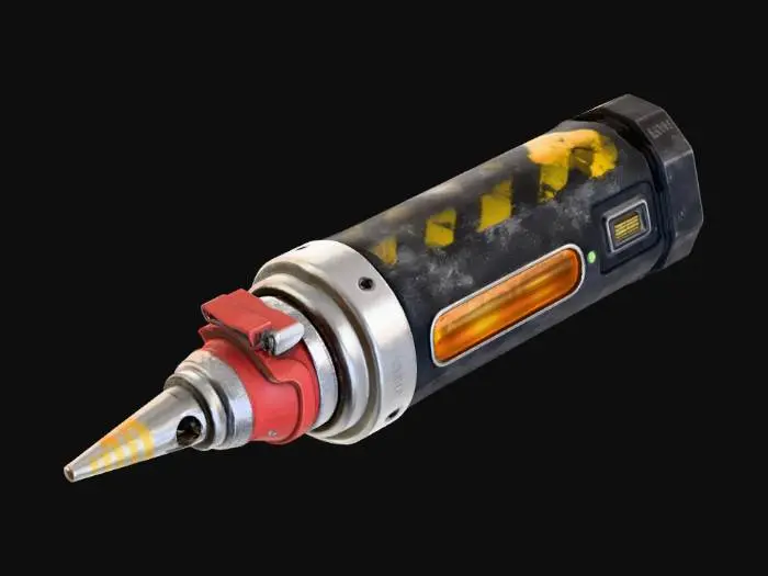 3D model for Sci-fi sealant resin tube, crafting material.
GLACIES