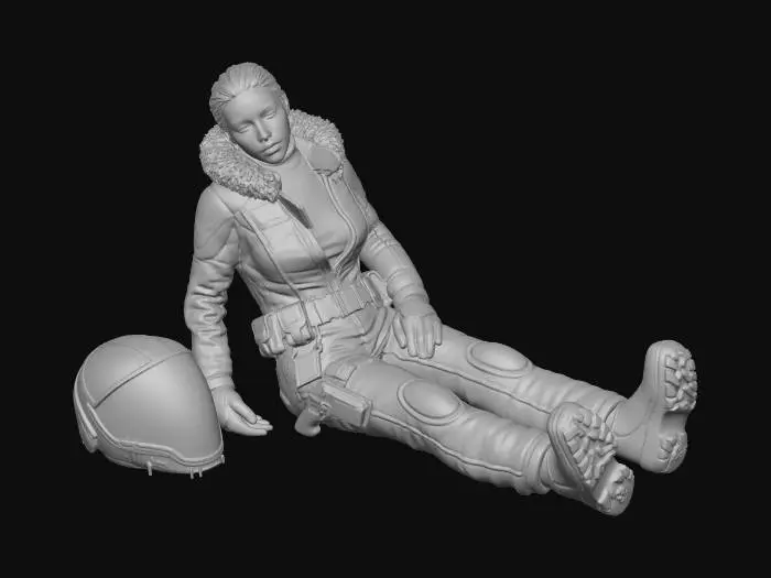 3D model for Science Officer, hypothermia. 
GLACIES