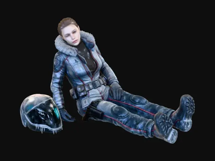 3D model for Science Officer, hypothermia. 
GLACIES