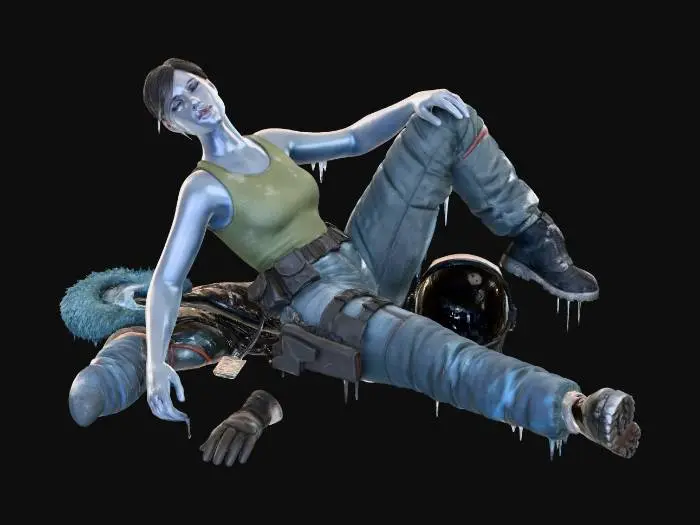 3D model for Sci-fi Science Officer, WARNING: hypothermia. 
GLACIES