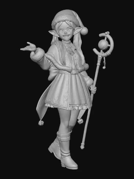 3D model for Frieren, Beyond Yuletides End

#Christmas2025#