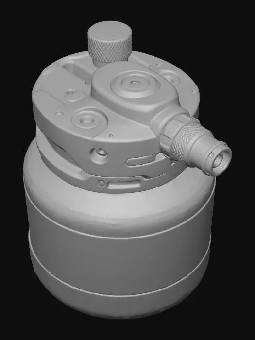 3D model for "Micro pressure canister"  crafting component for my game. 
GLACIES