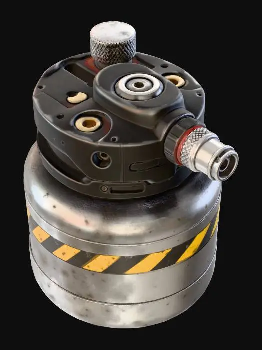 3D model for "Micro pressure canister"  crafting component for my game. 
GLACIES