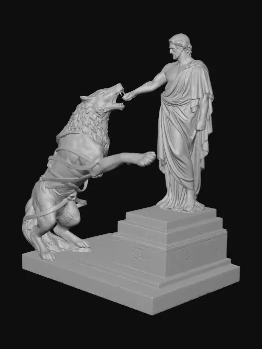 3D model for Divine Encounter
GLACIES