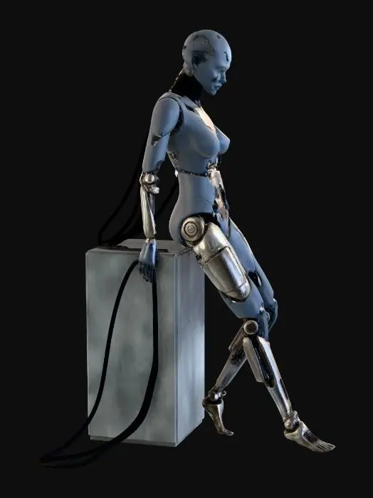 3D model for Cracked Alloy Sentinel