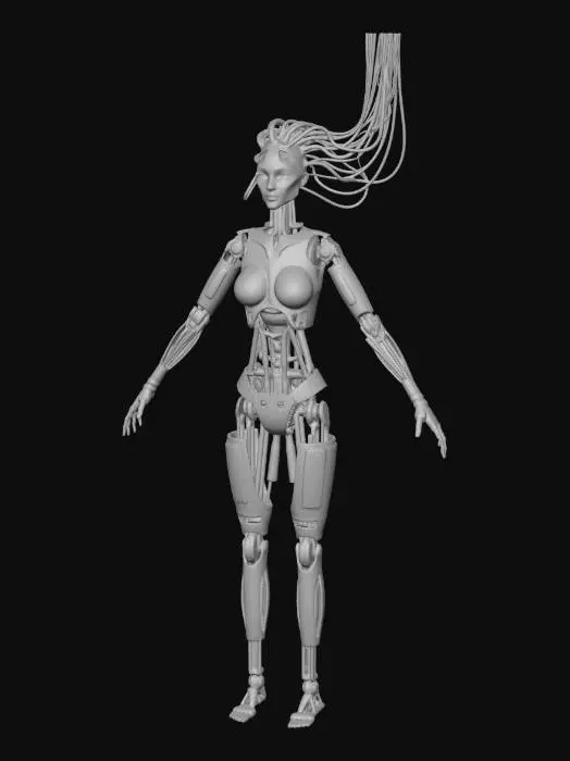 3D model for Awakened Android