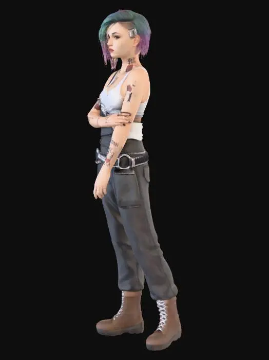 3D model for Judy Alvarez