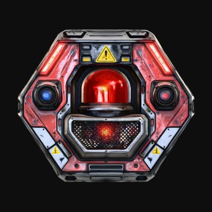 3D model for Sci-fi Alarm, Glacies