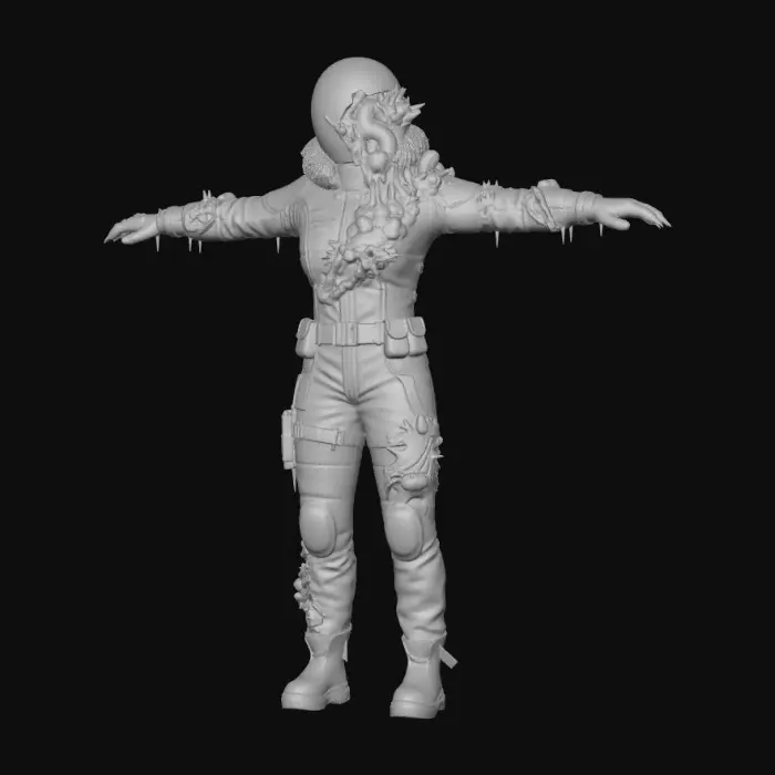 3D model for Cosmic Infestation — GLACIES