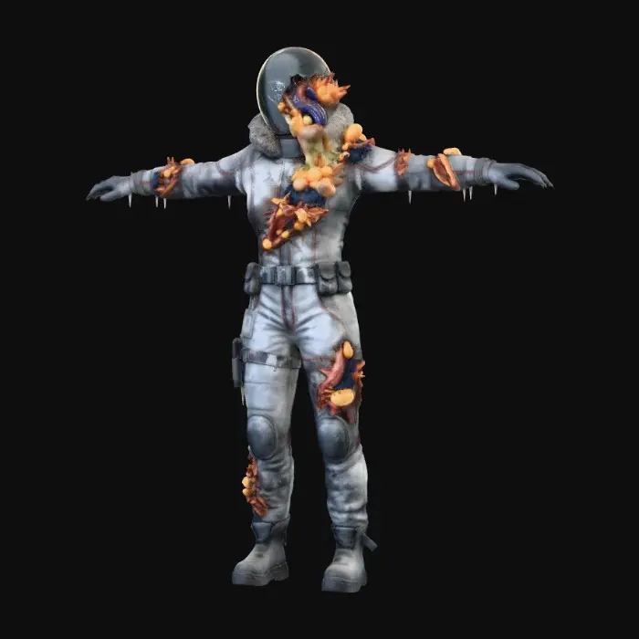 3D model for Cosmic Infestation — GLACIES