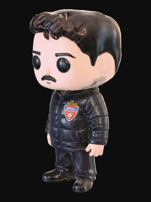 3D model for Chinchilla Mascot Pop Figure