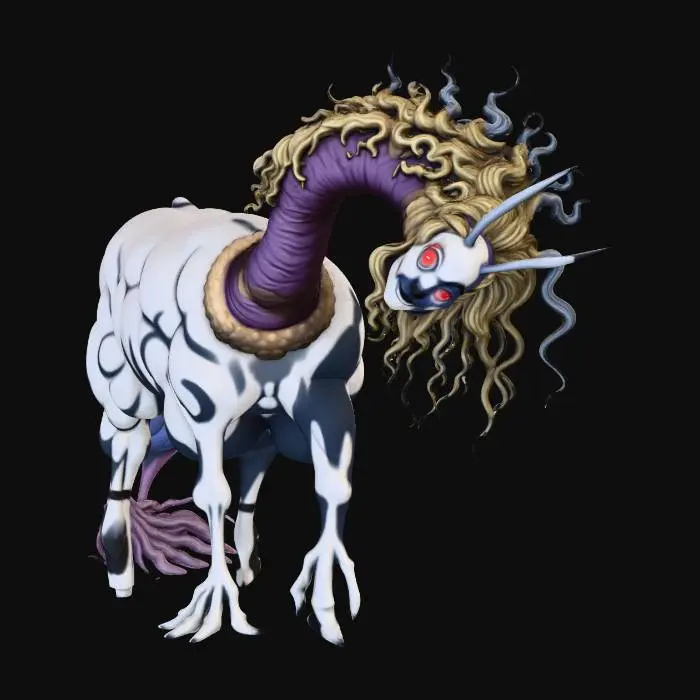 3D model for tserriednich nen beast