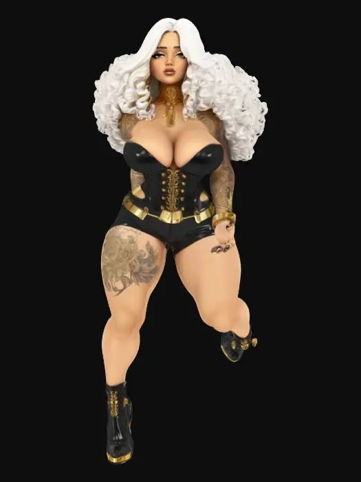 3D model for Rockstar Glamazon