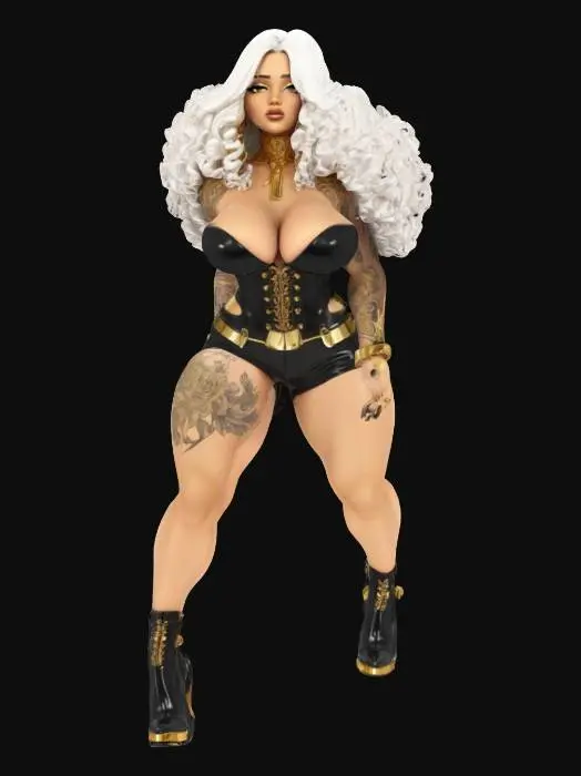 3D model for Rockstar Glamazon