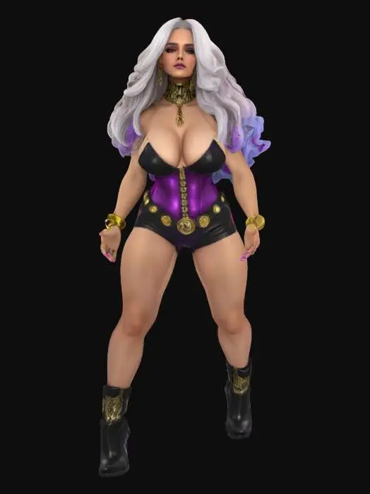 3D model for Vibrant glamour