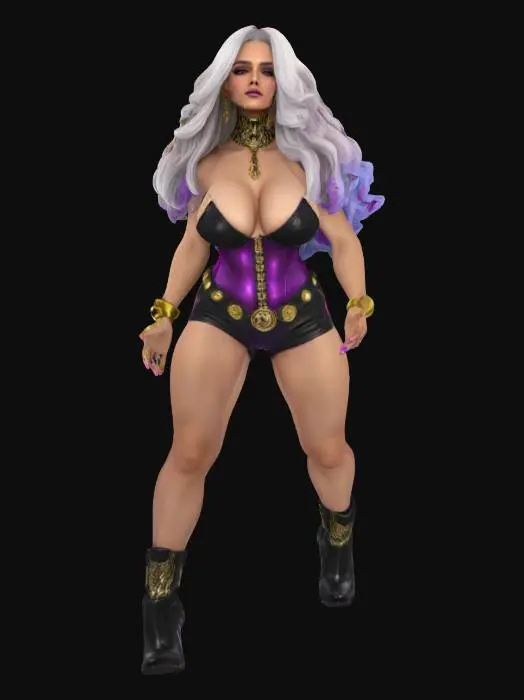 3D model for Vibrant glamour